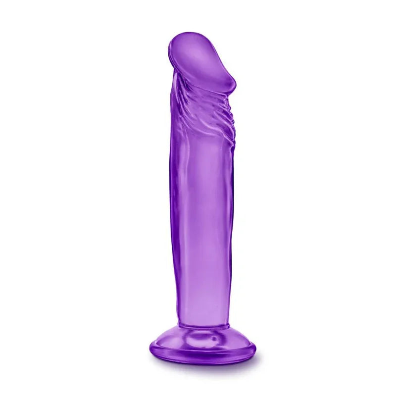 B Yours - Sweet n' Small 6 Inch Dildo With Suction Cup - Purple - MyPleasure