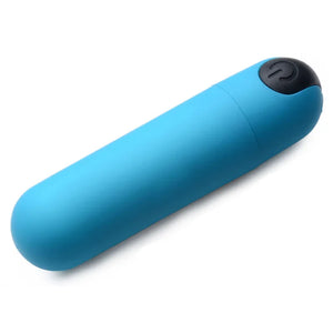 Bang Vibrating Bullet With Remote Control - Blue - MyPleasure