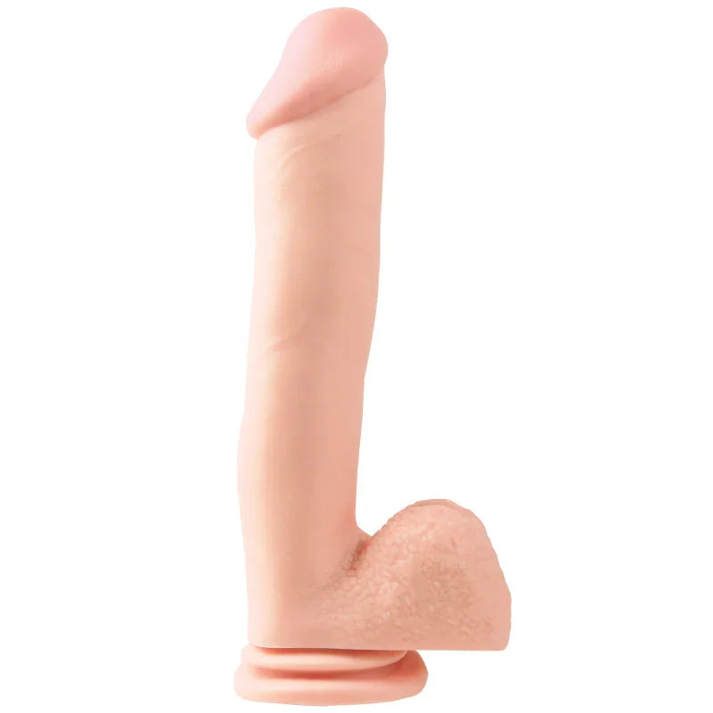 Basix Rubber Works 12 Inch Suction Cup Dong - MyPleasure