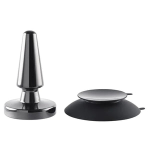 Beginner Metal Plug - Black Chrome - MyPleasure