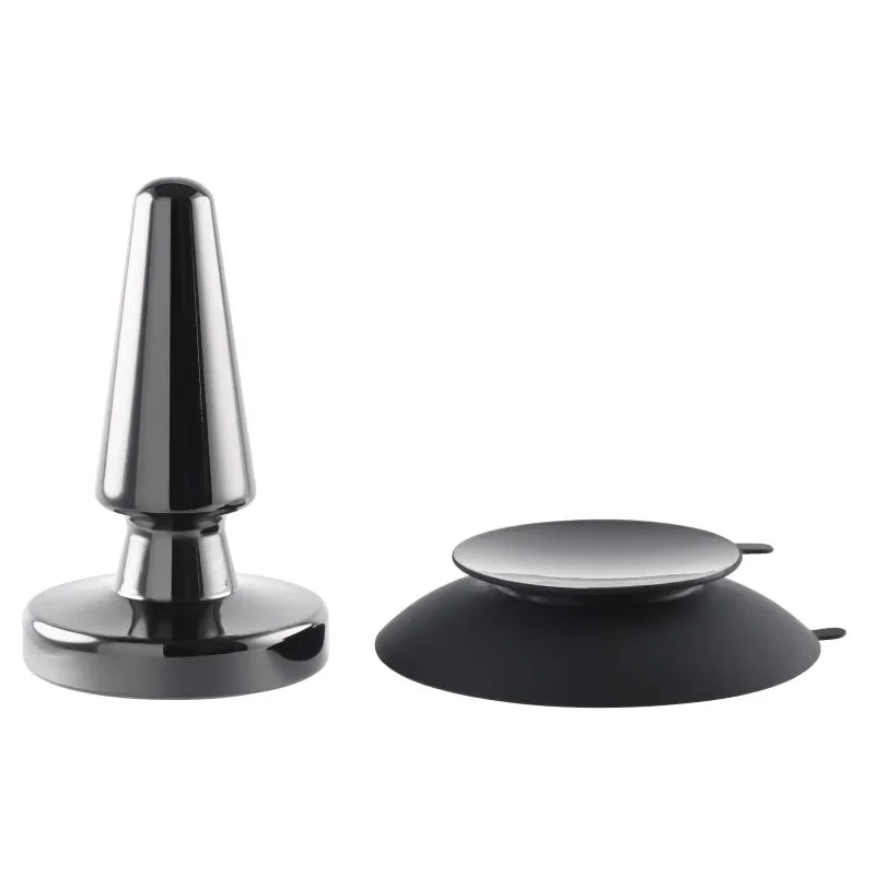 Beginner Metal Plug - Black Chrome - MyPleasure