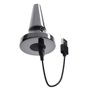 Beginner Metal Plug - Black Chrome - MyPleasure