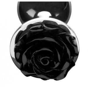 Black Rose Anal Plug - Large - MyPleasure