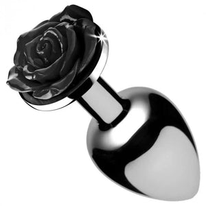 Black Rose Anal Plug - Large - MyPleasure