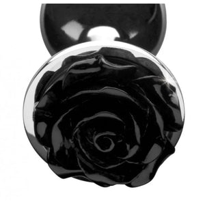 Black Rose Anal Plug - Large - MyPleasure