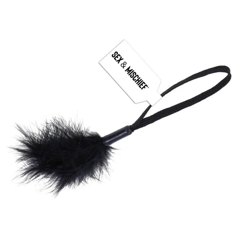 Black Wrist Feather Tickler - MyPleasure