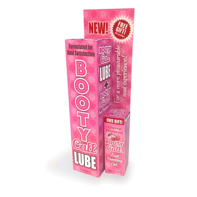 Booty Call Lube Duo 4 Oz - Lubricants Creams & Glides