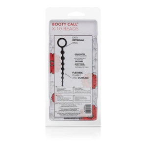 Booty Call X-10 Beads - Black - MyPleasure