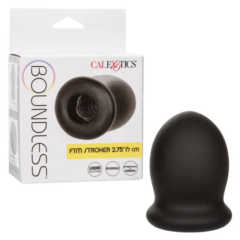 Boundless Ftm Stroker 2.75 Inch 7 Cm - Black - MyPleasure