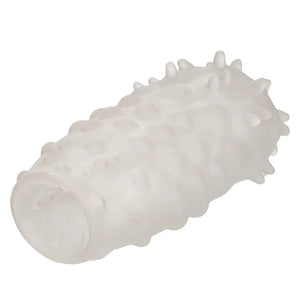 Boundless Reversible Nubby Stroker - Clear - MyPleasure