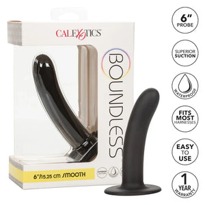Boundless Smooth - 6 Inch - Black - MyPleasure