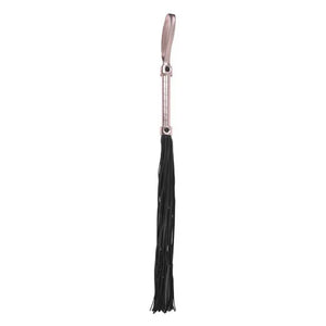 Brat Flogger - Black / Rose Gold - MyPleasure