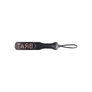 Brat Paddle - Black / Rose Gold - MyPleasure