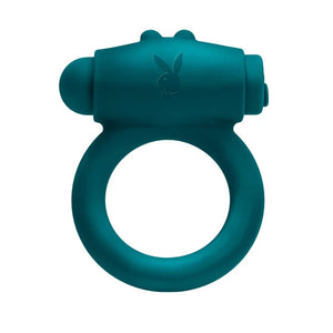 Bunny Buzzer - Cock Ring - Deep Teal - MyPleasure