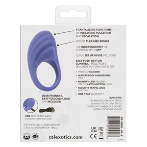 Calexotics Connect Couples Ring - Periwinkle - MyPleasure