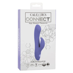 Calexotics Connect Dual Stimulator - Periwinkle - MyPleasure