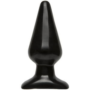 Classic Butt Plug Smooth - Large - Black - MyPleasure