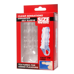 Clear Sensations Enhancer Sex Sleeve - MyPleasure