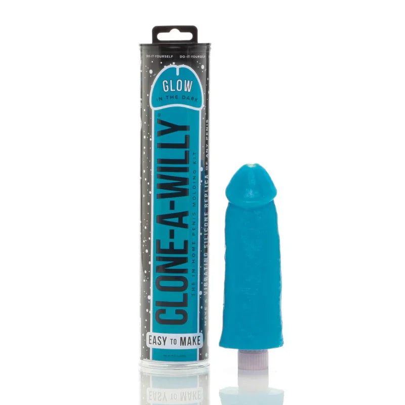 Clone-a-Willy Glow-in-the-Dark Kit - Blue - MyPleasure