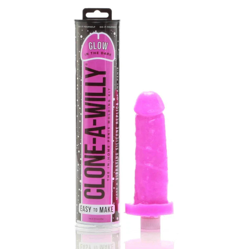 Clone-a-Willy Glow-in-the-Dark Kit - Pink - MyPleasure