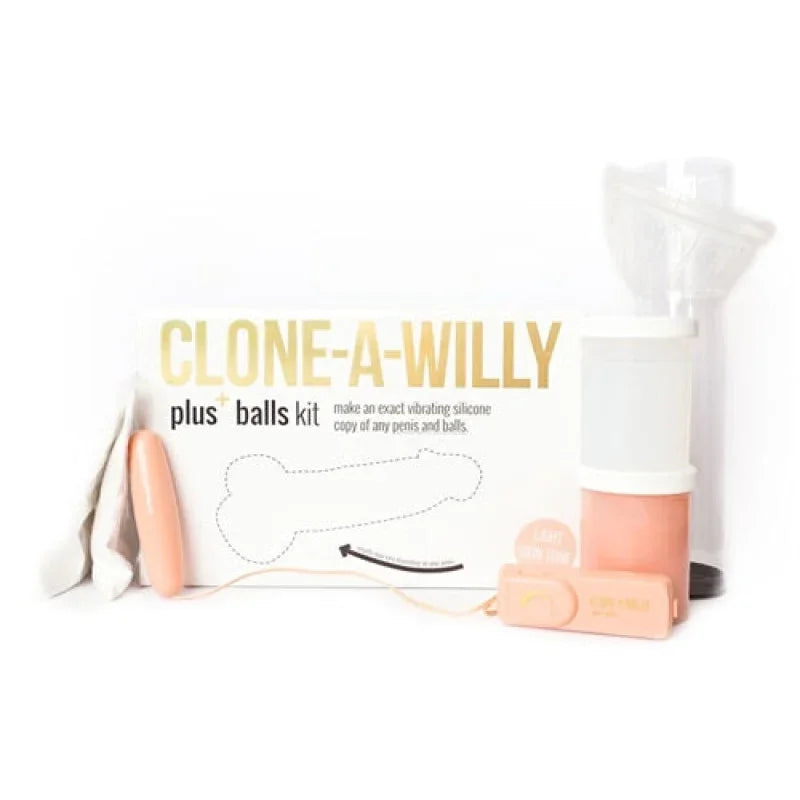 Clone-a Willy Plus Balls Kit - Light Skin Tone - MyPleasure