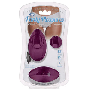 Cloud 9 Panty Pleasures Magnetic Panty Vibe - Plum - MyPleasure