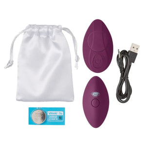 Cloud 9 Panty Pleasures Magnetic Panty Vibe - Plum - MyPleasure