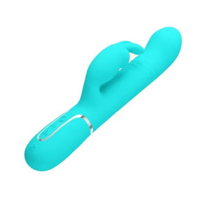 Coale Rabbit Vibrator Pearls - Turquoise - MyPleasure