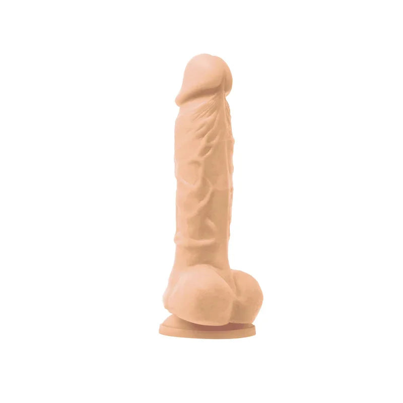Colours - Pleasures - Vibrating - 5 Inch Dildo - White - MyPleasure