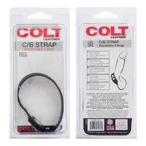 Colt Adjustable 3 Snap Leather - MyPleasure