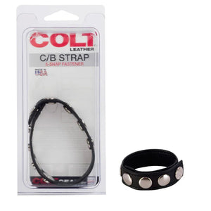 Colt Adjustable 5 Snap Leather - MyPleasure