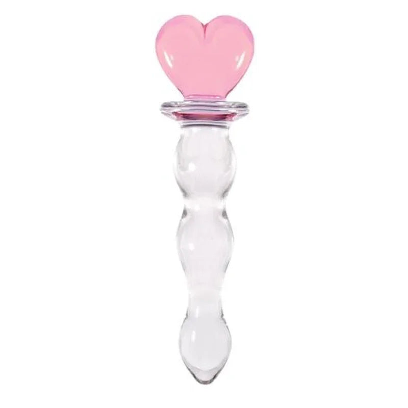Crystal Heart of Glass - Pink - MyPleasure