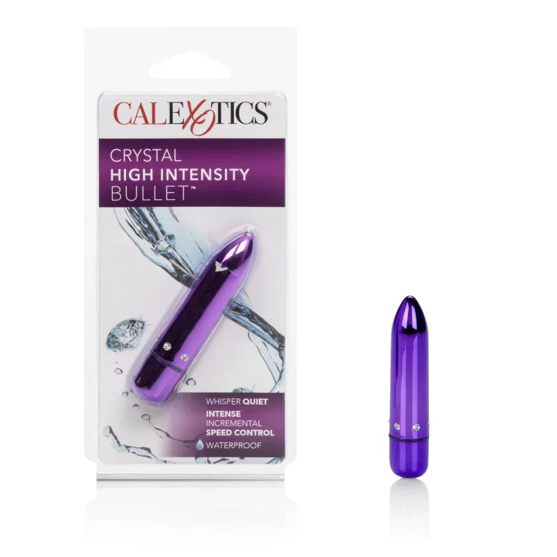 Crystal High Intensity Bullet - Purple - MyPleasure