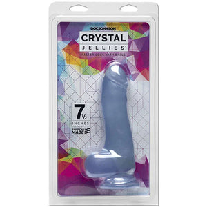 Crystal Jellies - 7.5 Inch Master Cock With Balls - MyPleasure
