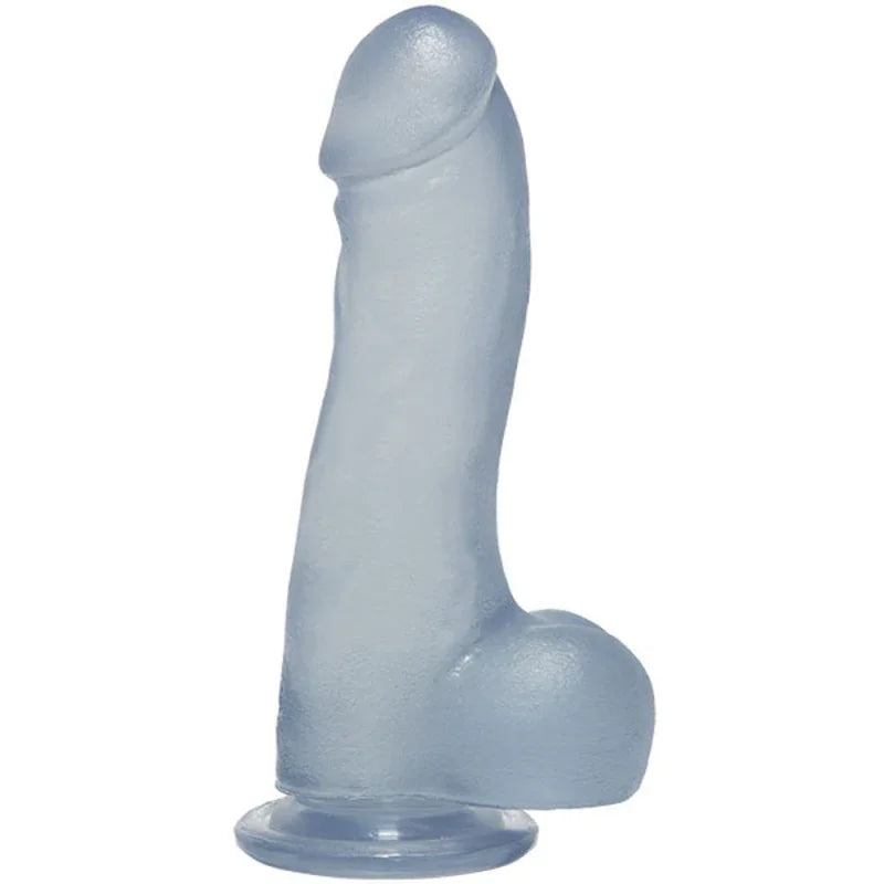 Crystal Jellies - 7.5 Inch Master Cock With Balls - MyPleasure