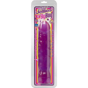 Crystal Jellies Big Boy 12 Inch - Purple - MyPleasure
