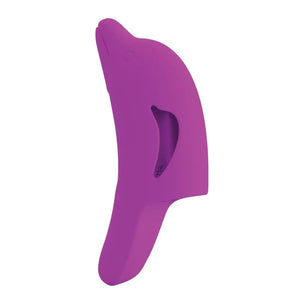 Delphini Dolphin Honey Finger Vibrator - Fuchsia - MyPleasure