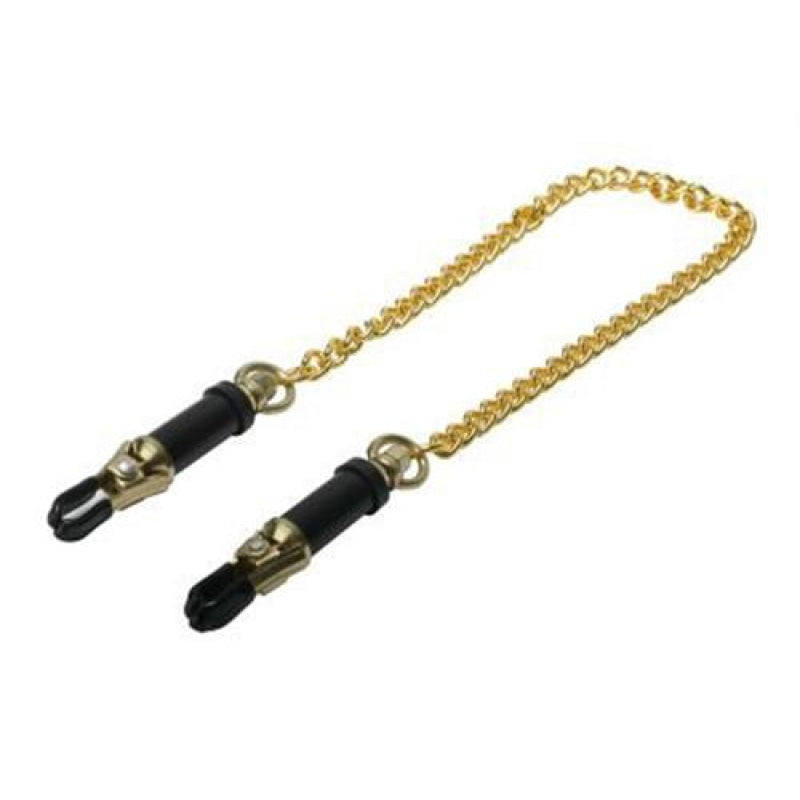 Deluxe Asjustable Nipple Clamps - Gold