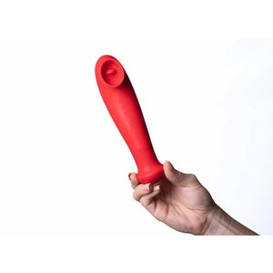 Destiny 15-Function Rechargeable Vibrating - Suction Wand - Cherry Red - MyPleasure