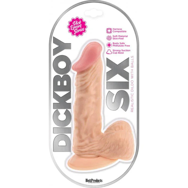 Dick Boy 6 Inch Dildo - Flesh - MyPleasure