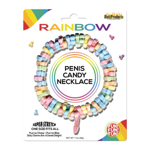 Dicky Charms Multi-Flavored Penis Shaped Candy Necklace - MyPleasure