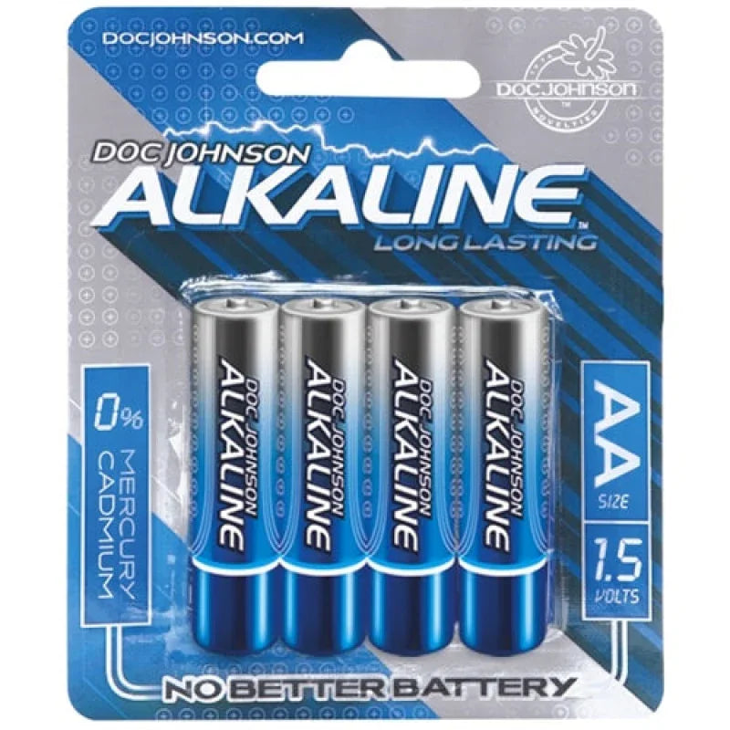 Doc Johnson Alkaline Batteries - AA - 4 Pack - MyPleasure