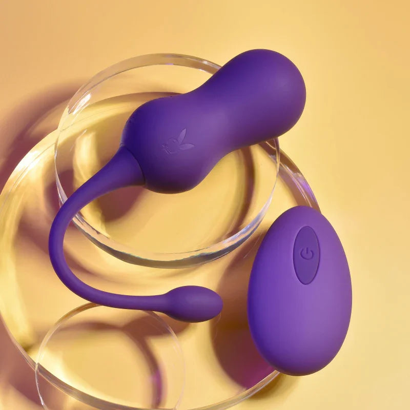 Double Time - Kegel Balls - Dark Purple - MyPleasure