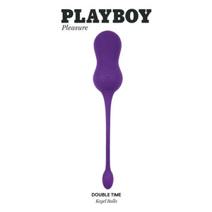 Double Time - Kegel Balls - Dark Purple - MyPleasure