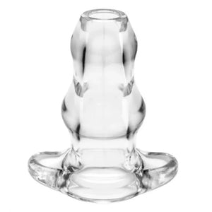 Double Tunnel Plug Medium - Clear - MyPleasure