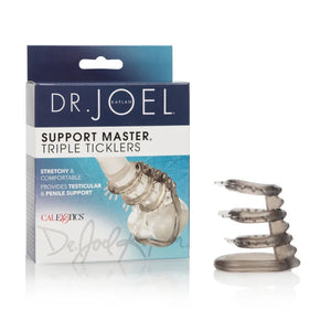 Dr. Joel Kaplan Support Master Triple Ticklers - Smoke - MyPleasure