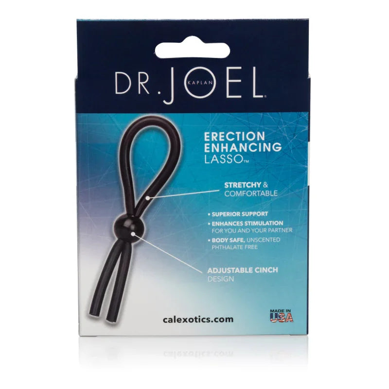 Dr. Joel's Adjustable Erection Enhancing Lasso - Black - MyPleasure