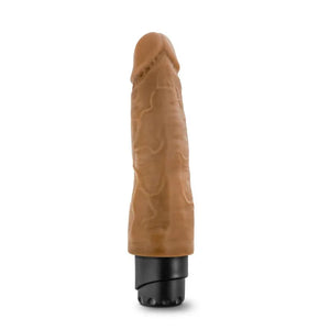 Dr. Skin - Cock Vibe 14 - 8 Inch Vibrating Cock - Mocha - MyPleasure
