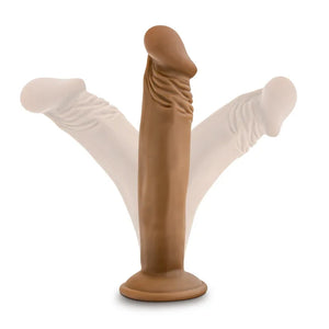Dr. Skin - Dr. Small - 6 Inch Dildo - Mocha - MyPleasure
