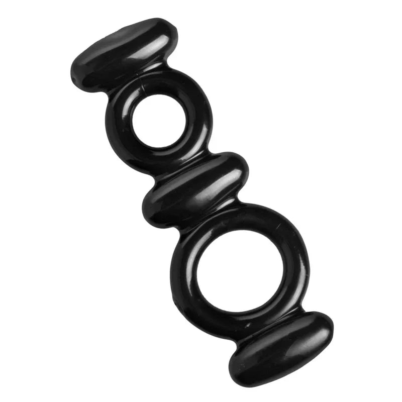 Dual Stretch to Fit Cock and Ball Ring - MyPleasure